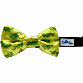 Cutie Ties Dog Bow Tie (Color: yellow, size: One Size)