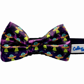 Cutie Ties Dog Bow Tie (Color: Alien, size: One Size)
