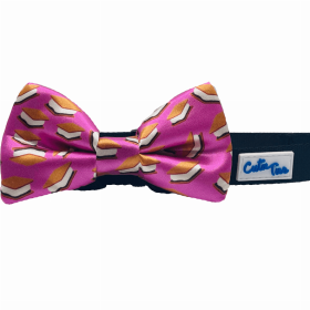 Cutie Ties Dog Bow Tie (Color: S'mores Purple, size: One Size)