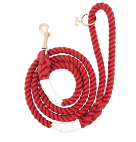 Rope Leash (Color: Red, size: 5 Feet)