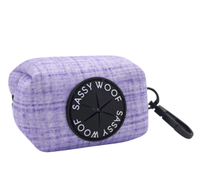 Waste Bag Holder (Color: Purple, size: One Size)
