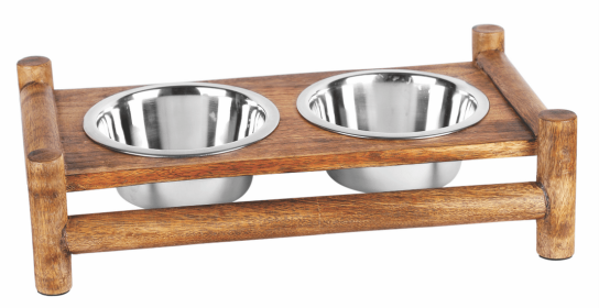 Log Cabin Wooden DOuble Diner (size: 1 pint)