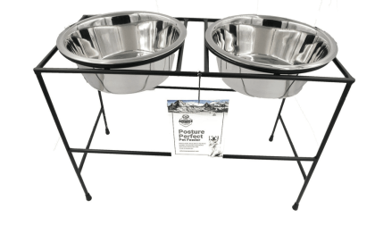 Posture Perfect Pet Feeder (size: 3 quart Height 15")
