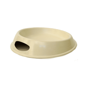 Round Bamboo Bowl (Color: CREAM)