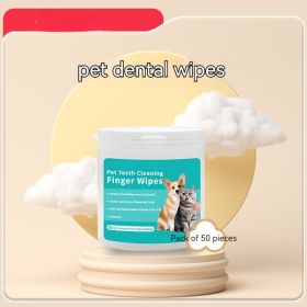 Pet Disposable Gloves Cat Dog Cleaning Dry Cleaning Gloves Pet Products (Option: Tooth Cleaning Wipes)