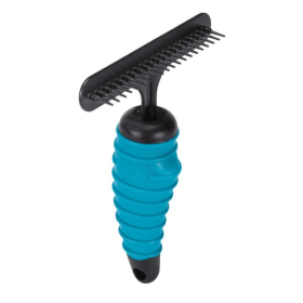 MG Ergon Undercoat Rake 20 Pin (Color: black, size: Long)