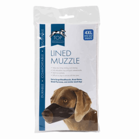 TP Lined Nylon Muzzle (size: 10.75In Snout 4XL)