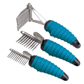 MG Ergonomic Demat Comb (size: 9 Blade)