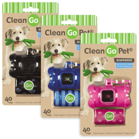 CG Bone Waste Bag Holder (Color: Blue)