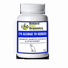 I'M Allergic To Needles - Probiotic, Pancreas & Glucose Support For Dogs & Cats* (size: CAT/ 90 caps / 250 mg)