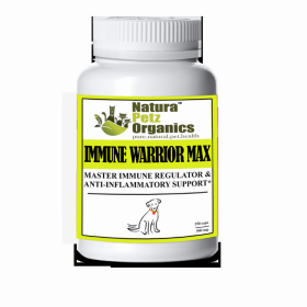 Immune Warrior Max Master Blend Capsules* Immune Regulator & Anti-Inflammatory Support* For  Dogs & Cats (size: DOG 500 mg. - 150 caps)
