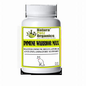 Immune Warrior Max Master Blend Capsules* Immune Regulator & Anti-Inflammatory Support* For  Dogs & Cats (size: CAT 250 mg. - 90 caps)