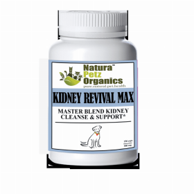 Kidney Revival Max Master Blend Kidney Cleanse & Support Capsules* Adult & Senior Dogs (size: DOG 250 caps - 500 mg.)