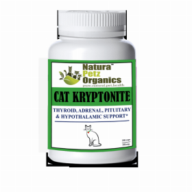 Dog And Cat Kryptonite Adrenal, Thyroid, Pituitary & Hypothalamic Support* (size: CAT/250 caps /  250 mg.)