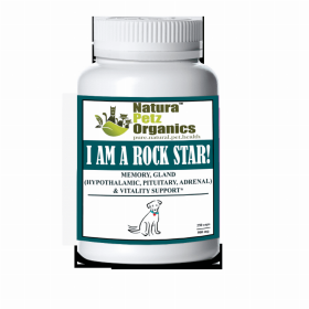I Am A Rock Star - Memory, Gland (Hypothalamic, Pituitary And Adrenal) & Vitality Support* (size: DOG/ 250 caps / 500 mg)