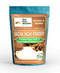 Sacha Inchi Omega 3 & 6 Digestive Support The Petz Kitchen- Organic & Human Grade Ingredients For Home Prepared Meals & Treats (size: 8 oz)