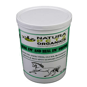 Seal Em And Heal Em Powder Equine* Wound, Infection Ulcer Bite Bleeding & Hot Spot Support* (size: 12 Oz.)