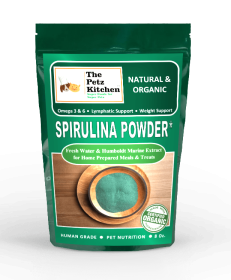 Spirulina* Omega 3 & 6 Lymphatic, Weight & Probiotic Immune Support* The Petz Kitchen (size: 8 OZ.)