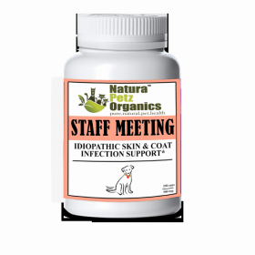 Staff Meeting* Idiopathic Skin & Coat Infection* Support For Dogs And Cats* (size: DOG 150 Caps - 500 mg. Size 1)