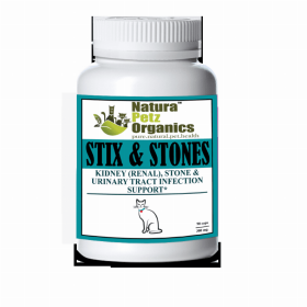 Stix And Stones Capsules* Kidney, Urinary Tract Infection & Stone Support* (size: CAT/ 90 caps / 250 mg / Size 3)