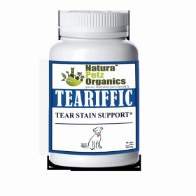 Teariffic - Tear Stain Support For Dogs* Tear Stain Support For Cats* (size: Dog 90 caps - 500 mg Size 1 Cap /)