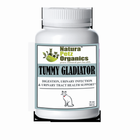 Tummy Gladiator - Digestion, Adjunctive Reflux & Urinary Tract Support* (size: Cat / 150 caps/ 250 mg/ Size 3)
