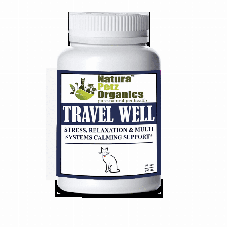 Travel Well - Stress, Relaxation & Calming Stress Support* For Dogs And Cats On The Go* Travel Well - Stress, Relaxation & Calming Stress Support* For Dogs And Cats On The Go*