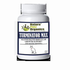 Turminator Max* Master Blend Irregular Growth Support (Non Blood Thinning) For Dogs & Cats* (size: CATS 150 caps - 250 mg. Siz 3 Cap /)