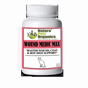 Wound Medic Max Caps* Master Wound, Skin & Coat Support For Dogs & Cats* (size: Cat 150 caps - 250 mg)