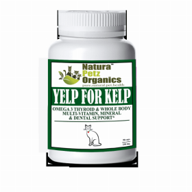 Yelp For Kelp - Omega 3 & 6 Thyroid & Whole Body Multi-Mineral, Vitamin & Dental Support* (size: CAT/ 90 caps / 250 mg / Size 3)
