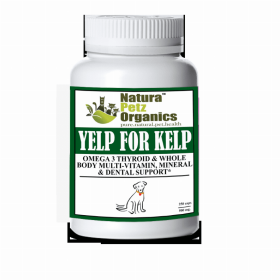 Yelp For Kelp - Omega 3 & 6 Thyroid & Whole Body Multi-Mineral, Vitamin & Dental Support* (size: DOG/ 250 caps / 500 mg / Size 1)