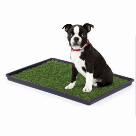 Mr. Peanut's Potty Place - Artificial Grass Puppy Pad for Dogs and Small Pets (size: small)