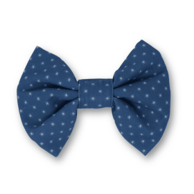 Starry Sky Classic Dog Bow Tie (size: large)