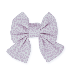French Lavender Rosette Sailor Dog Bow (size: large)