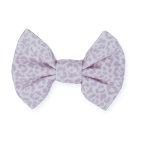 French Lavender Rosette Classic Dog Bow Tie (size: large)