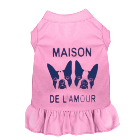 Maison De L' Amour (Color: LIGHT PINK, size: medium)