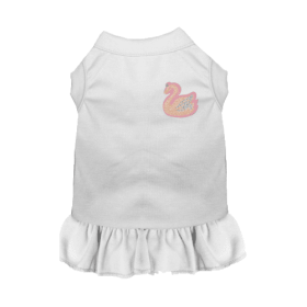 Everyday Swan Top/Dress (Color: White, size: X Small)