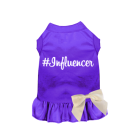 #Influencer Dress (Color: Purple, size: small)