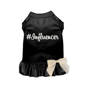 #Influencer Dress (Color: black, size: 2X Large)