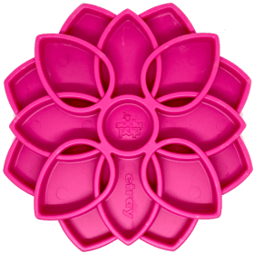 Mandala Design eTray Enrichment Tray for Dogs (Color: Pink)