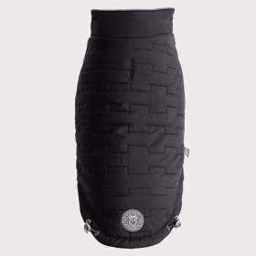 GF Pet Reversible Elasto-Fit Chalet Jacket (Color: black, size: large)