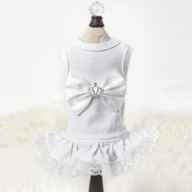 Royal Princess Dress (Color: White, size: XXS)