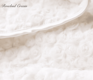 Rosebud Dog Blanket (Color: CREAM, size: large)