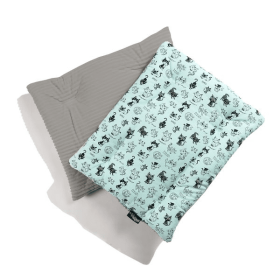 Comfy Mat Pet Bed (Color: Teal Kittens)