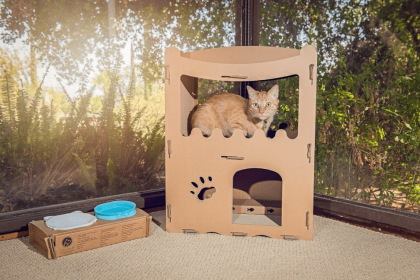Feline Penthouse Cat House (Color: 2)