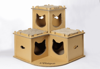 Feline Penthouse Cat House (Color: 1)