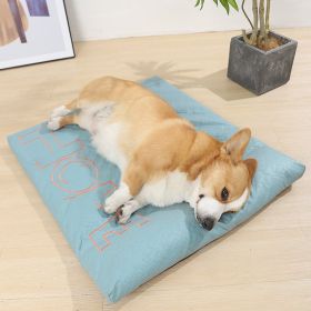 Removable And Washable Kennel Four Seasons Universal Cat Mat (Option: Green-XL)