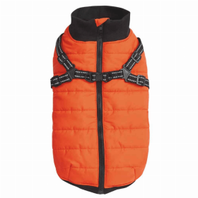 GG Polar Excursion Harness Coat (Color: Orange, size: XSmall)