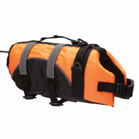 GG Aquatic Pet Preserver (Color: Orange, size: small)