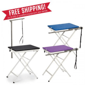 Master Equipment Versa Competition Table (Color: black, size: 23.5x17.5)